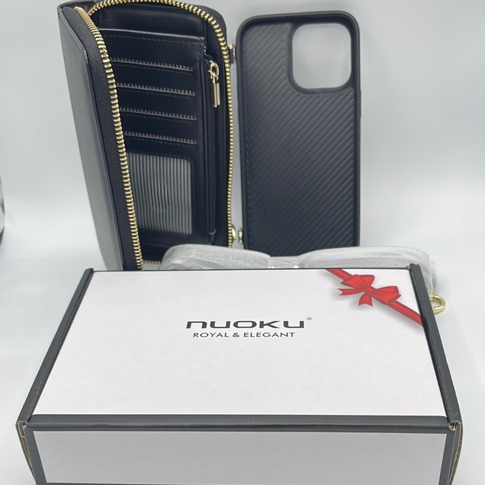 Magnetic Crossbody Wallet and Phone Case
